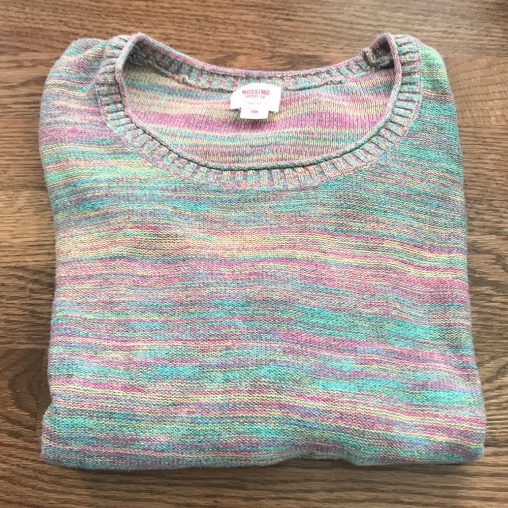 Multi colored sweater